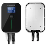 Зарядна станция, трифазна, кабел 5m и LCD – защита RCD тип A ,DC филтър 6mA - Image 3