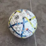 Футболна топка PVC 3.5мм - размер 5, машинно шита - Image 4