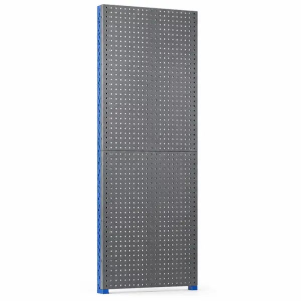 Окачен перфориран панел за инструменти L600xH2000mm, черен
