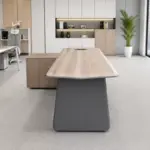 Директорско бюро Portofino B2016A с страничен шкаф, В750 x Д2000 x Ш1600 мм - Image 4