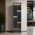 Гардероб Portofino W0520AL, с вградено осветление – Д500 x Ш400 x В2200 мм - Image 2