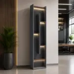 Гардероб Portofino W0520AL, с вградено осветление – Д500 x Ш400 x В2200 мм - Image 3