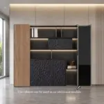 Гардероб Portofino W0522AR – W0522AR Д500 x Ш400 x В2200 мм - Image 3